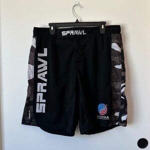 Sprawl Fusion-S MMA Jiu Jitsu Fight Shorts